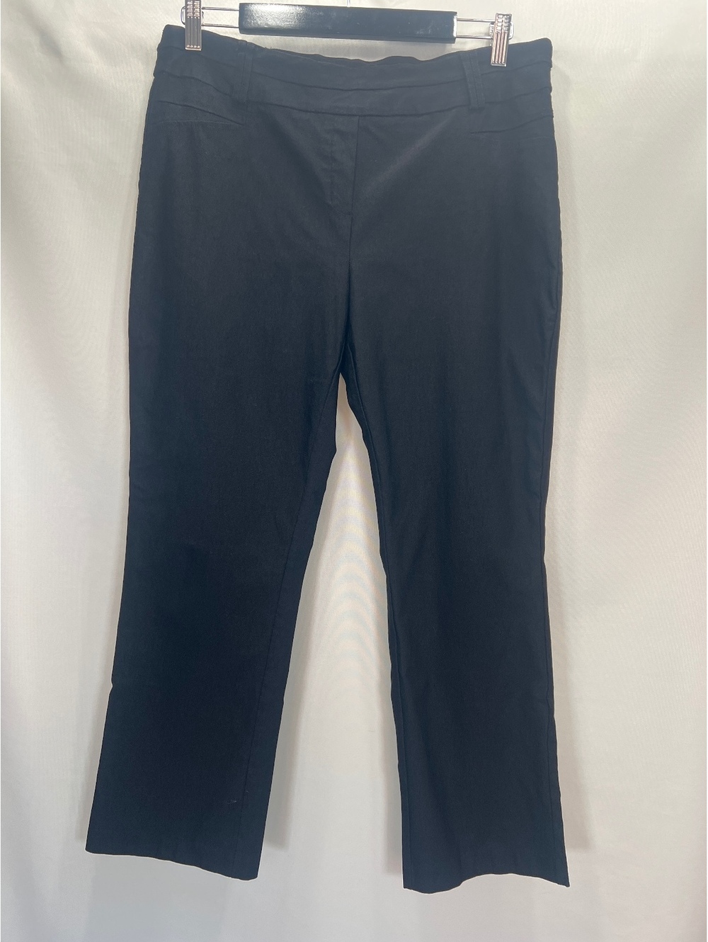 Jules & Leopold Black Cropped Dress Pants Women's Large